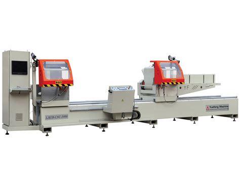 aluminum windows cnc double head cutting machine|Double Head Cutting Saw .